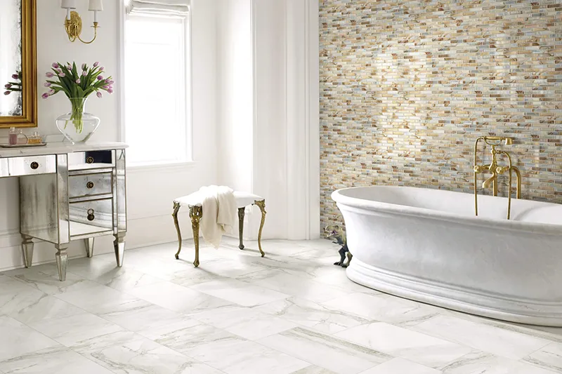 Tile-Loundon-County Tile in Bathroom | Sterling Carpet Shops